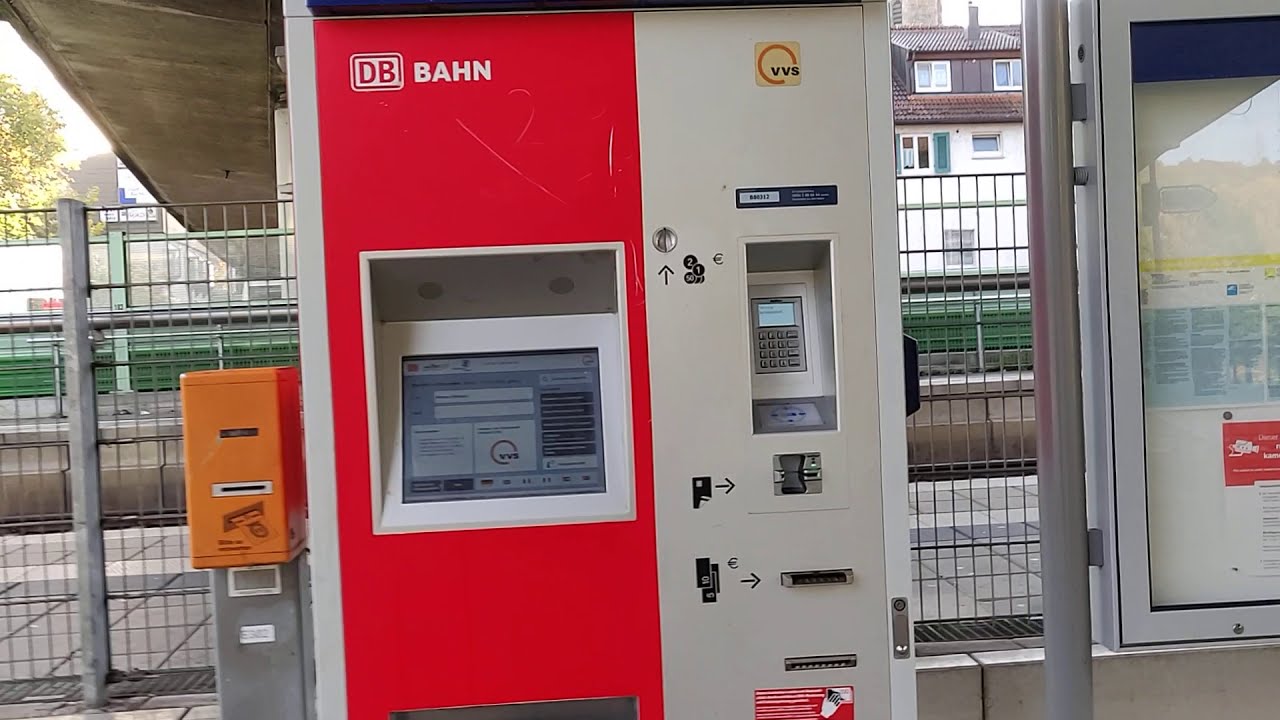 How to get S-Bahn train ticket in Germany