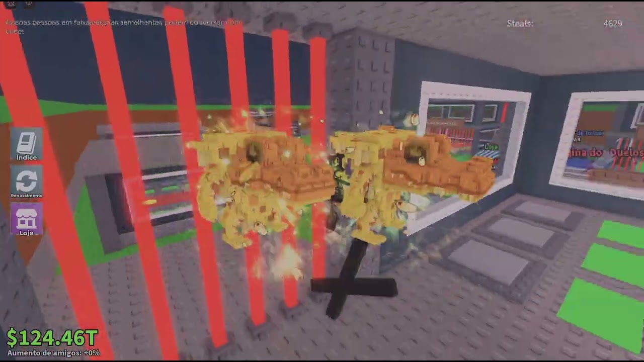 Melhor roubo foi uma chicleteirina