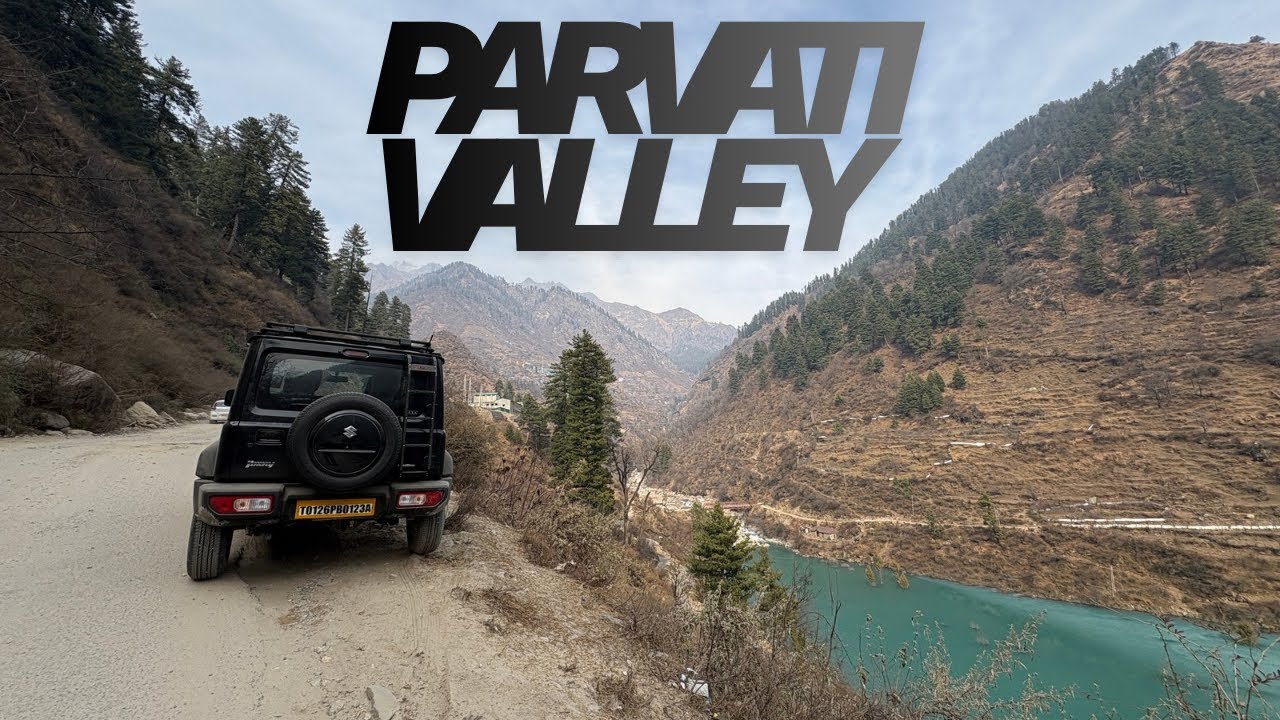 First Time Jimny 4x4 in Parvati Valley 🚙 | Kasol–Barshaini–Tosh Road Trip
