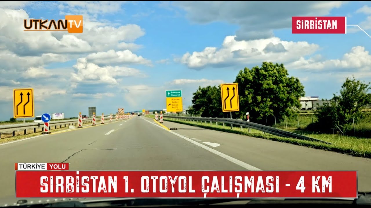 Sıla Yolu 2025 | Sırbistan'da 1. Otoban &Ccedil;alışması - 4 Km | Utkan eSIM