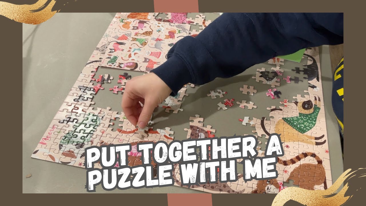 Put Together a Puzzle With Me! - Meowy and Bright