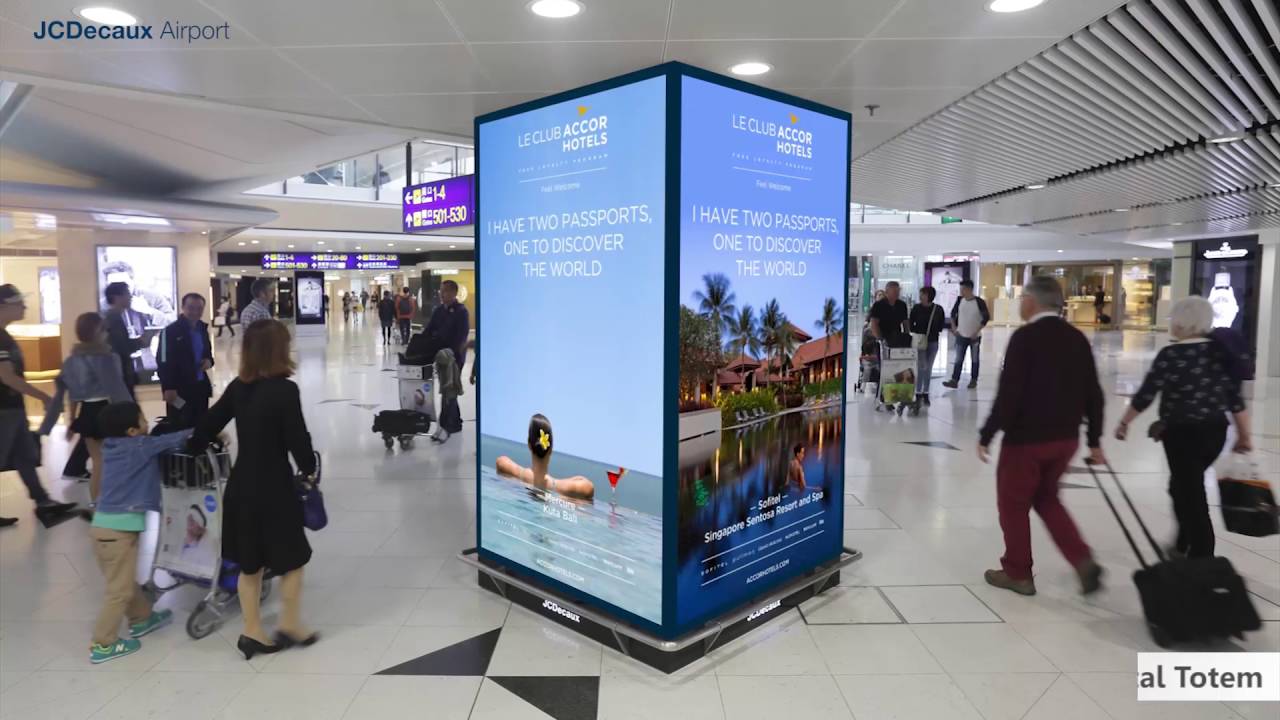 JCDecaux Airport (Hong Kong): Le Club Accor Hotels - Digital Domination Network