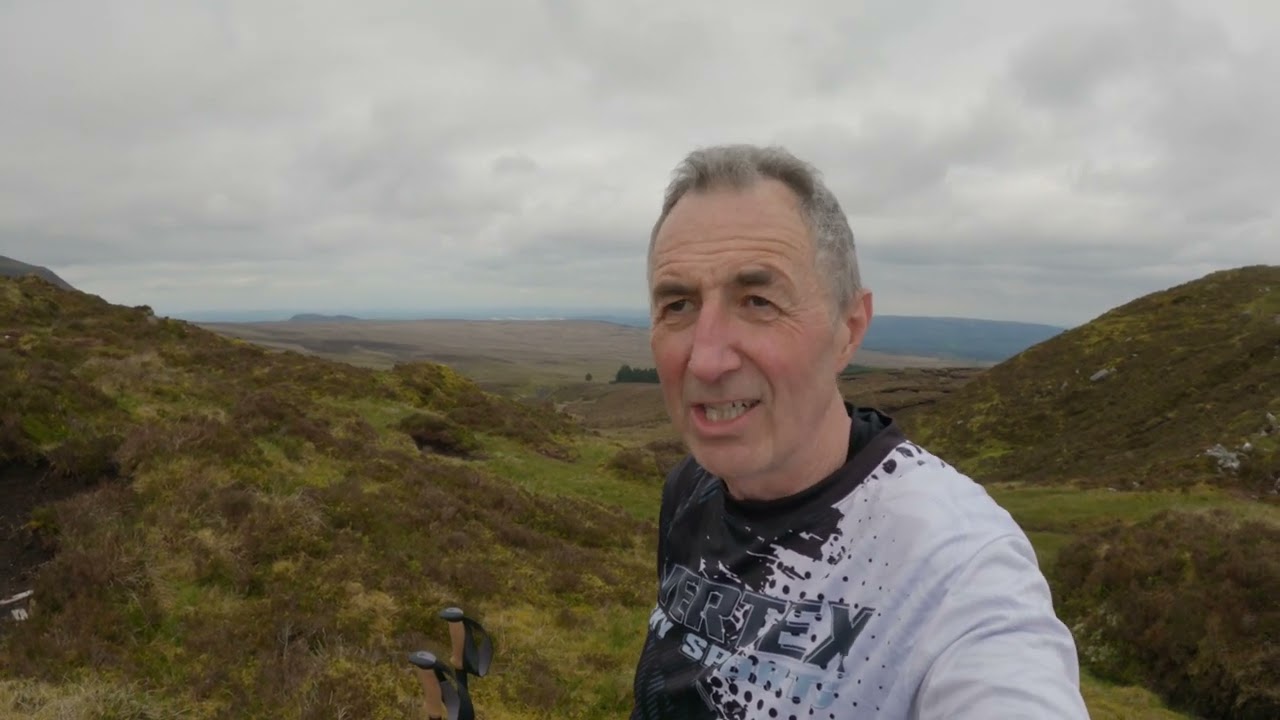 Hiking Cuilcagh Mountain Leitrim, navigation practice
