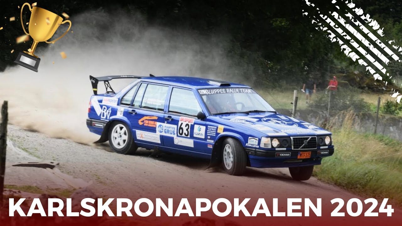 RALLY - KARLSKRONAPOKALEN 2024 - FLUPPESRALLYTEAM 🔥