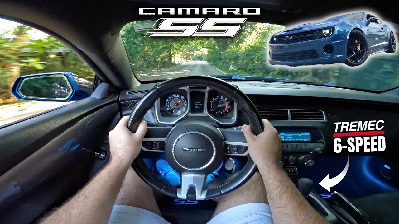 Morning Drive In my LOUD Camaro SS POV [4K] | 5th Gen Camaro SS w/ LT Headers HARD PULLS!!