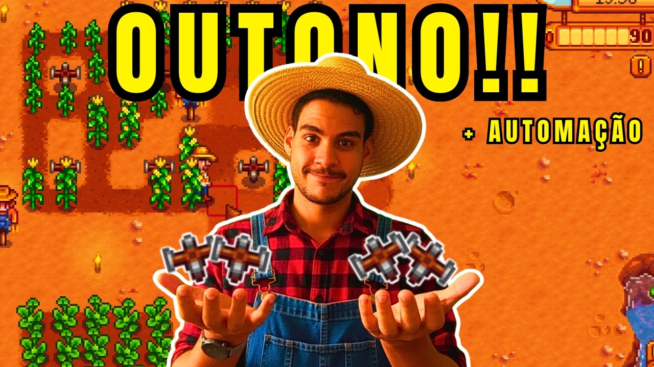 AUTOMATIZANDO A FAZENDA! Stardew Valley #10