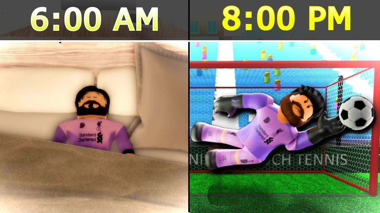 Day in the Life of a Touch Football Goalkeeper (Roblox)