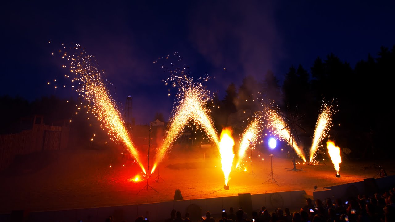 Die Show von Rainer Apel beim Vorschießen von Mohl Feuerwerk 2025
