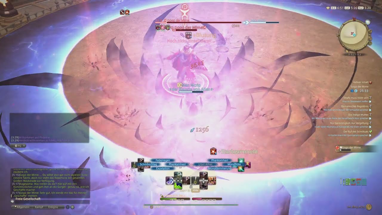 FINAL FANTASY XIV Reines Blau