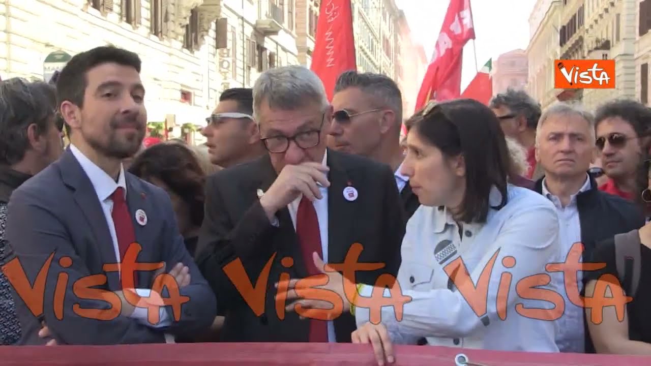 Primo Maggio 2025, la manifestazione dei sindacati a Roma