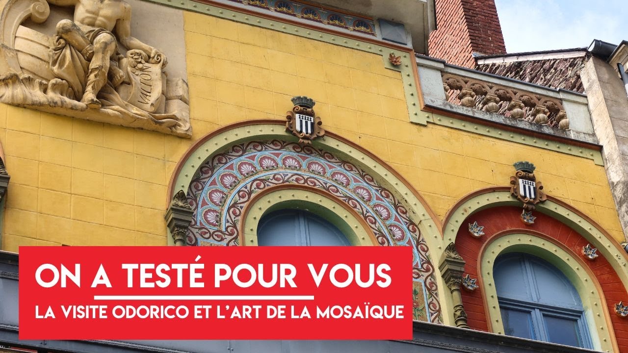 On a testé pour vous…la visite guidée Odorico et l’art de la mosaïque ! 🌀