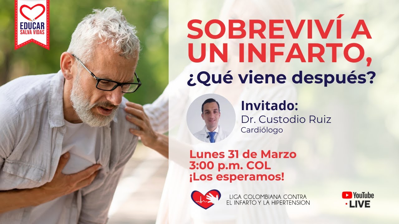 Sobreviví al infarto, ¿Qué viene después?