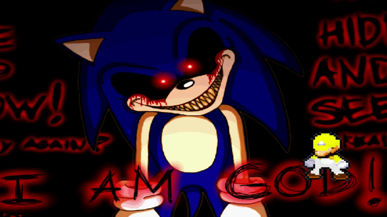 Mugen battle Super Better Mario vs Sonic EXE