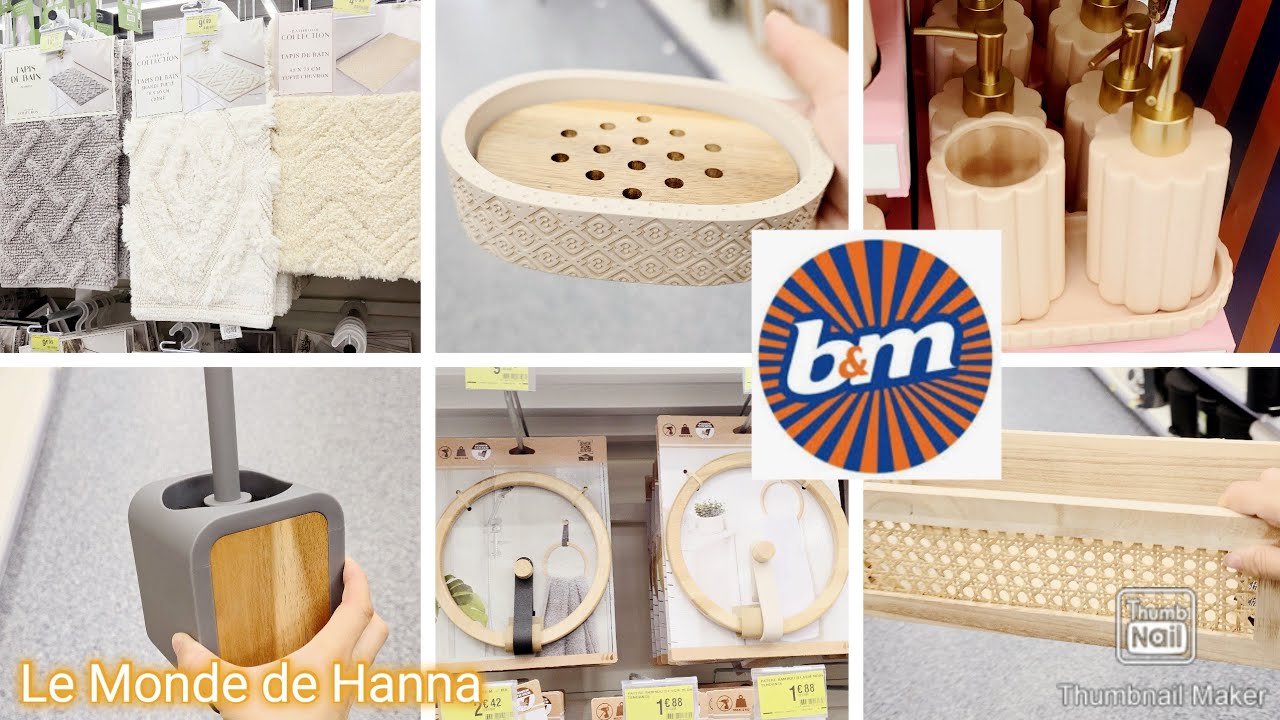 B&M FRANCE 14-08 SALLE DE BAIN ACCESSOIRES 