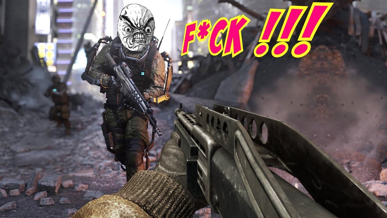 JE RENCONTRE UN RAGEUX SUR CALL OF... ET C'EST DROLE !