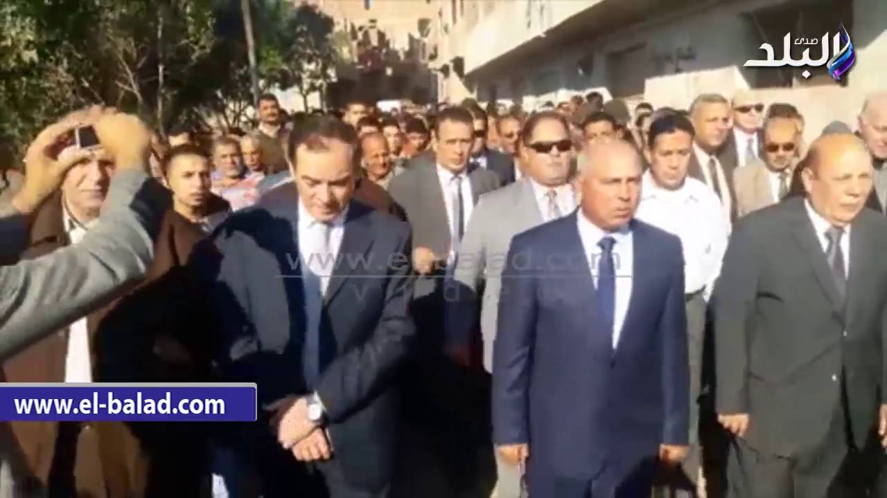 صدى البلد | تشييع جثمان والدة اللواء كامل الوزير بالدقهلية