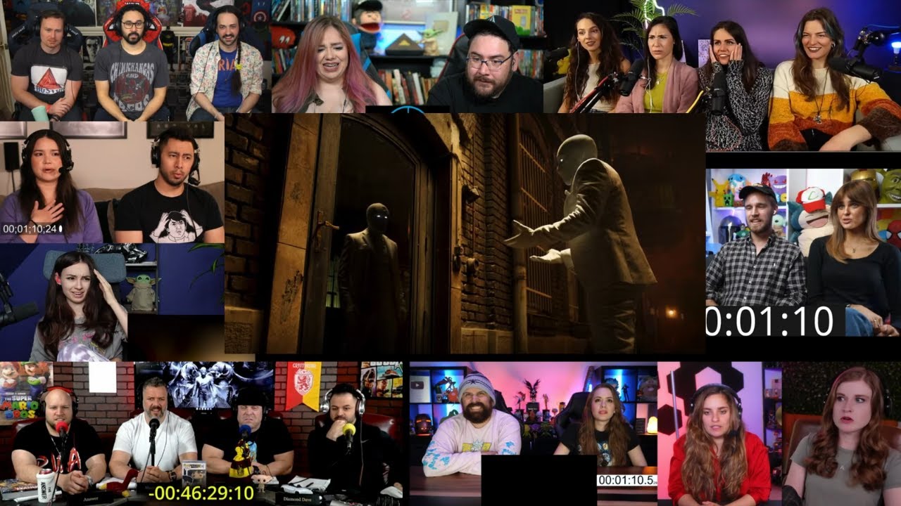 Moon Knight Season 1 Episode 2 Reaction Mashup | Moon knight 1x2