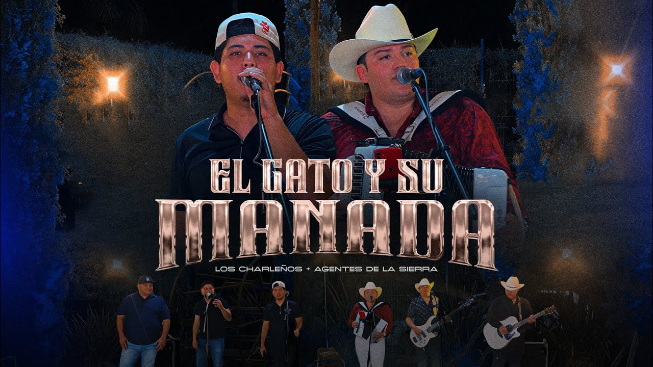 El Gato y Su Manada - Los Charleños de Charly Lopez Ft. Agentes de la Sierra (EN VIVO 2025)