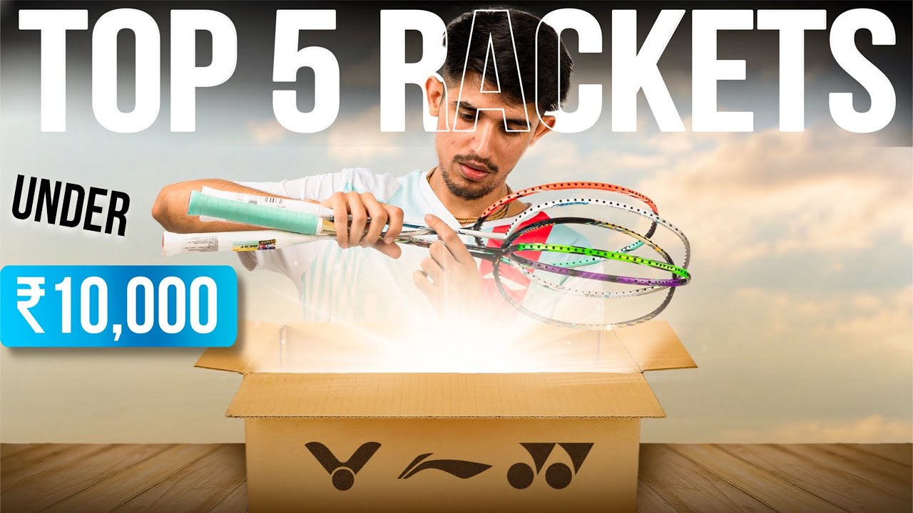 Top 5 rackets under ₹10,000 for attacking players from Li ning .