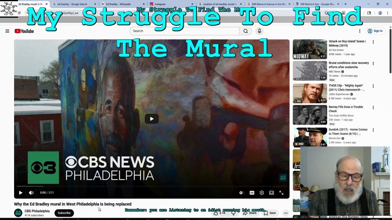 My Struggle To Find The Mural