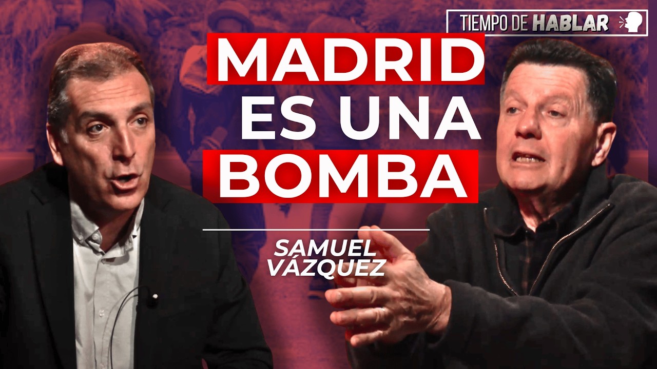 Samuel V&aacute;zquez deja en shock a Rojo: &laquo;Van a arder las calles cuando Podemos saque 3 esca&ntilde;os&raquo;