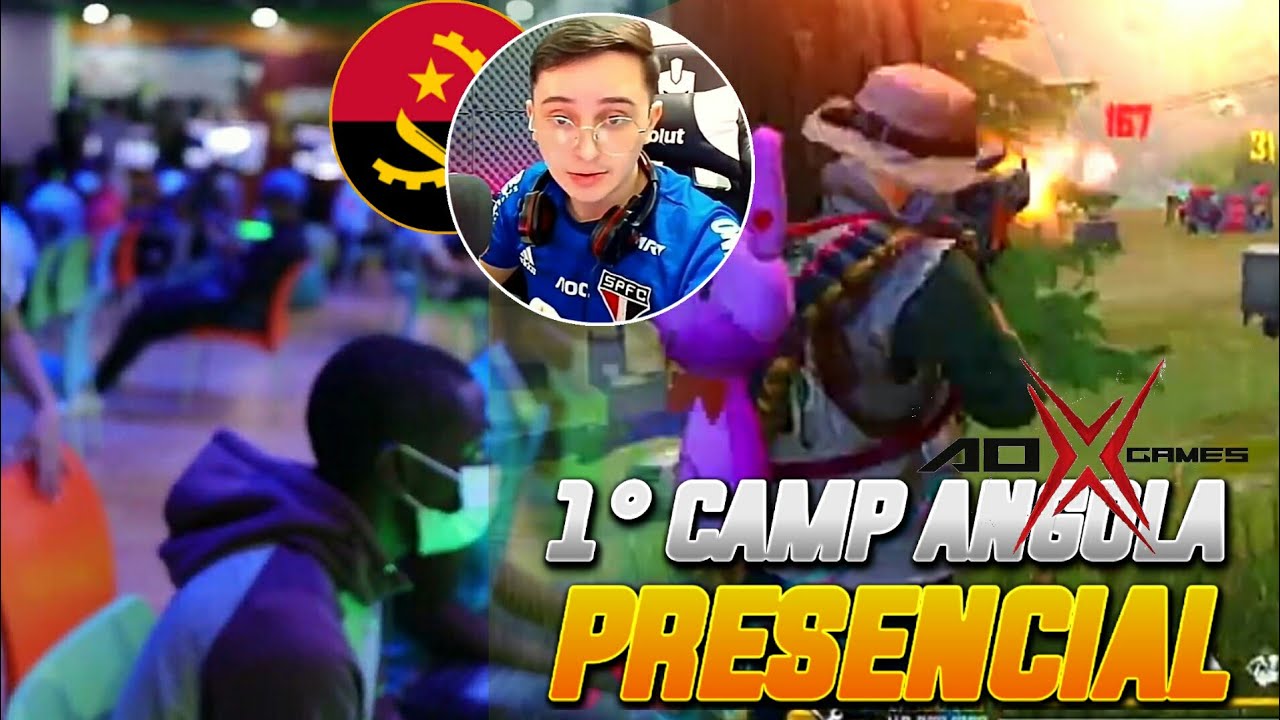 1&deg; PRESENCIAL FREE FIRE ANGOLA  ARENA X CEN&Aacute;RIO AO🇦🇴 &Aacute;FRICA❤