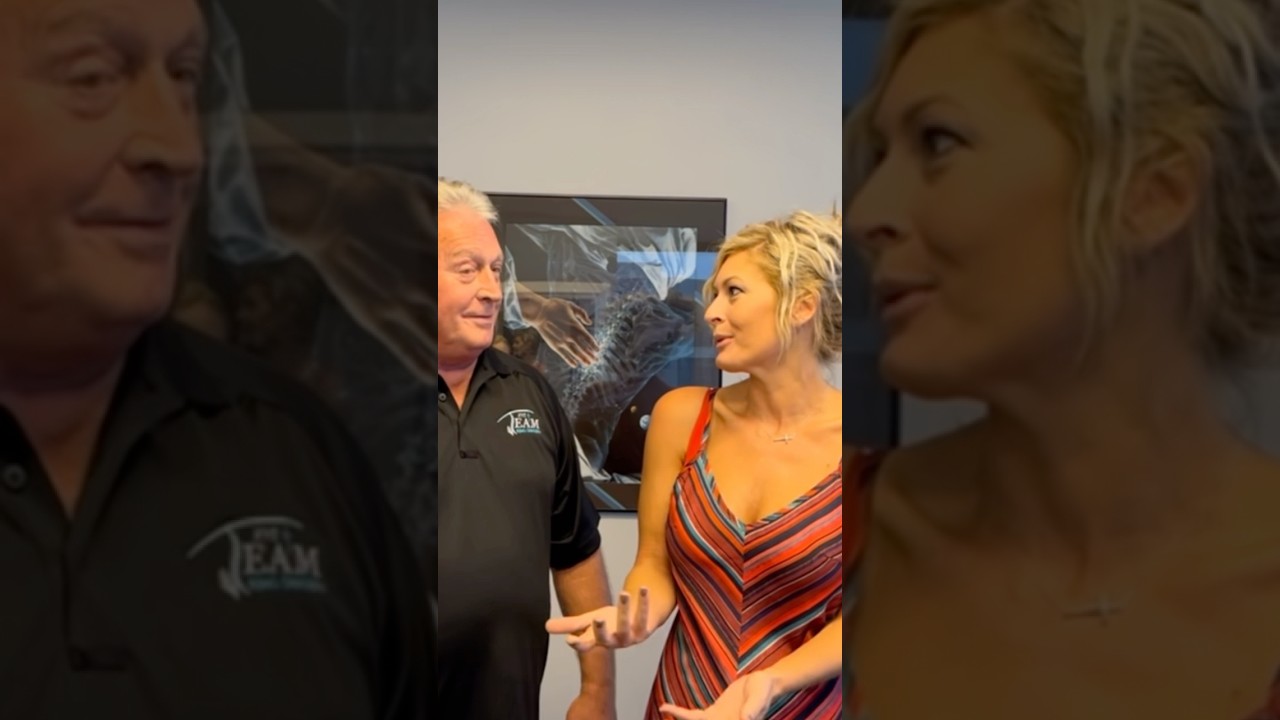 Dr Travis Lamperski wife gets Ring Dinger&reg; with Dr Gregory Johnson