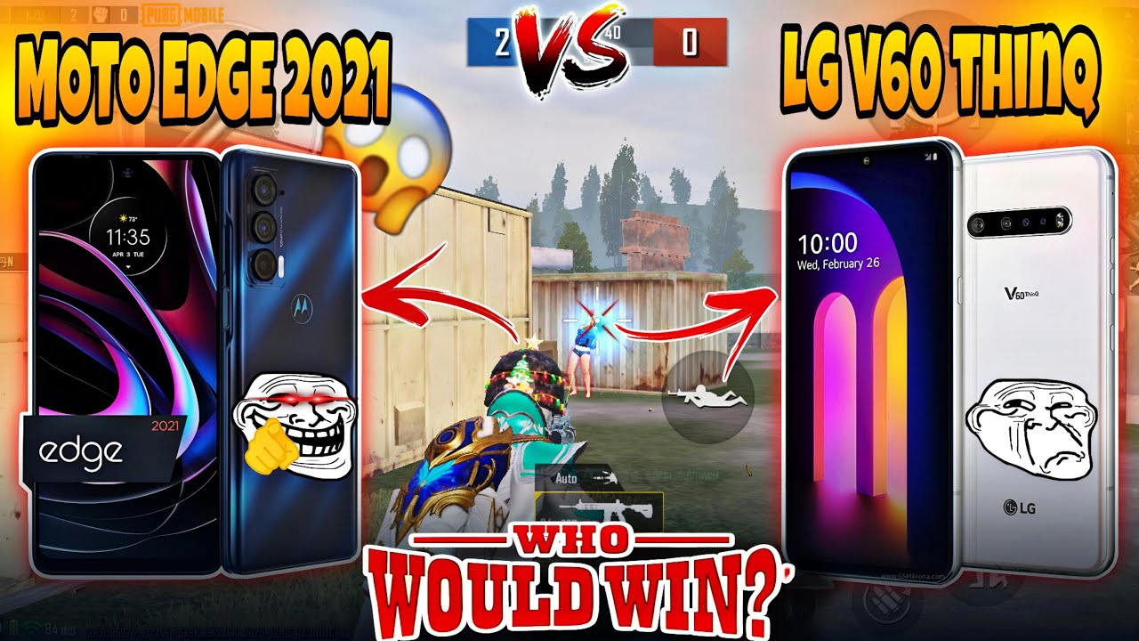 moto edge 2021 vs lg v60 PUBG test 2025🔥 | moto edge 2021 vs LG v60 PUBG/BGMI test | connectivity.