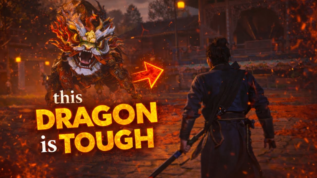 This chinese  dragon is really tough | where winds meet