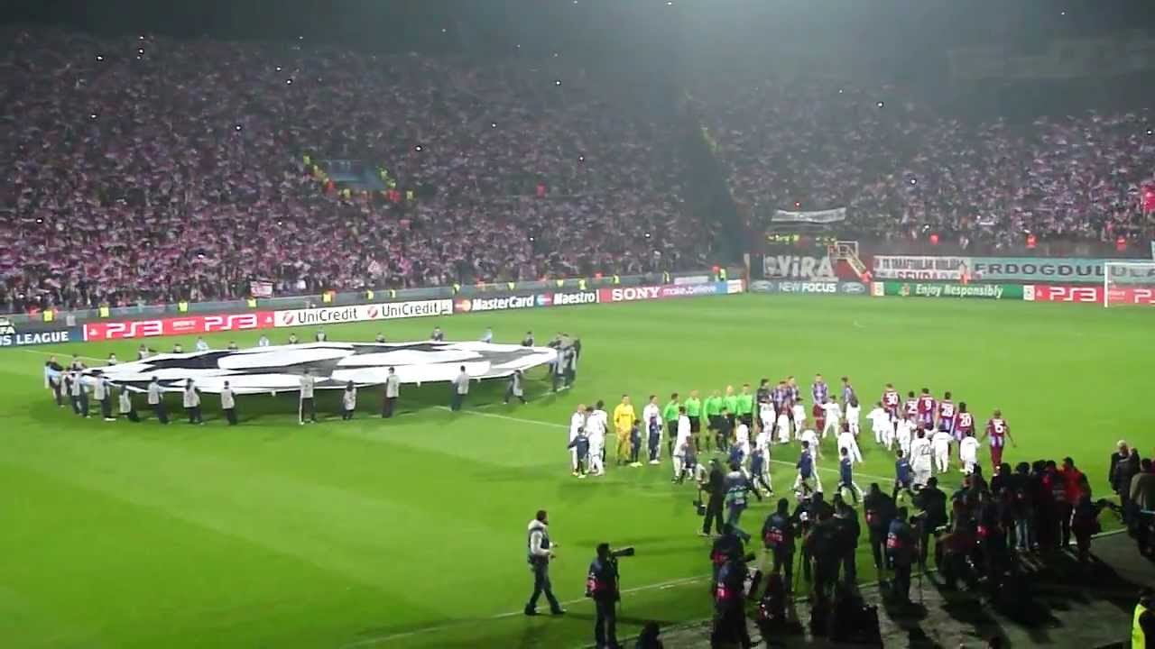 Trabzonspor - Inter 22.11.2011  Şampiyonlar Ligi - Muhteşem Taraftar ( Şampiyonlar Ligi Müziği)