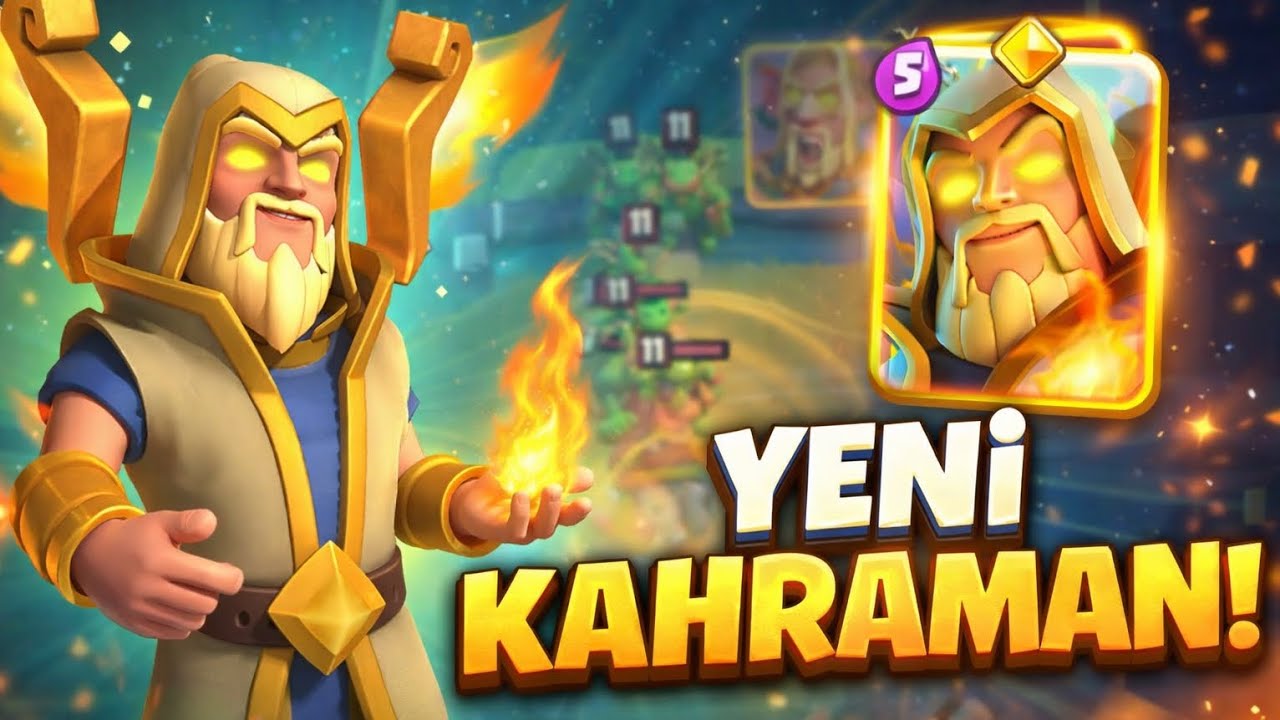 YENİ KAHRAMAN OYUNA GELDİ! | Clash Royale 