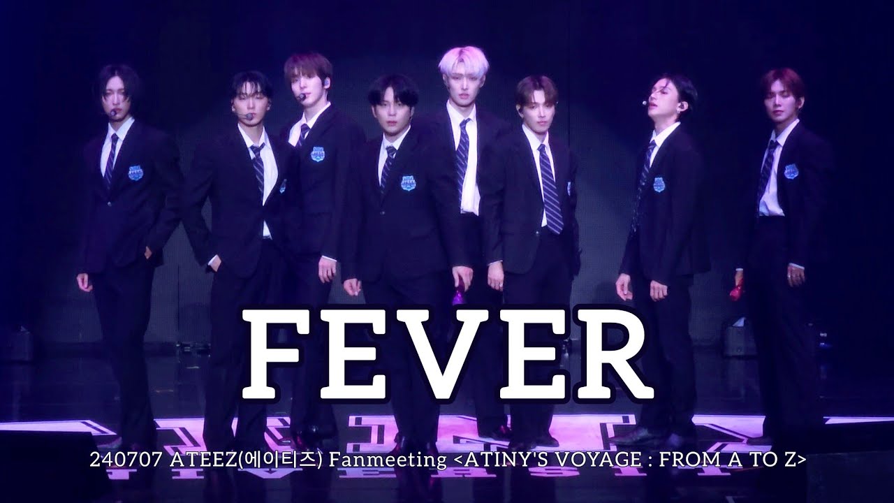 [4K] 240707 에이티즈 ATEEZ 'FEVER' Fancam - 2024 FANMEETING ATINY'S VOYAGE : FROM A TO Z