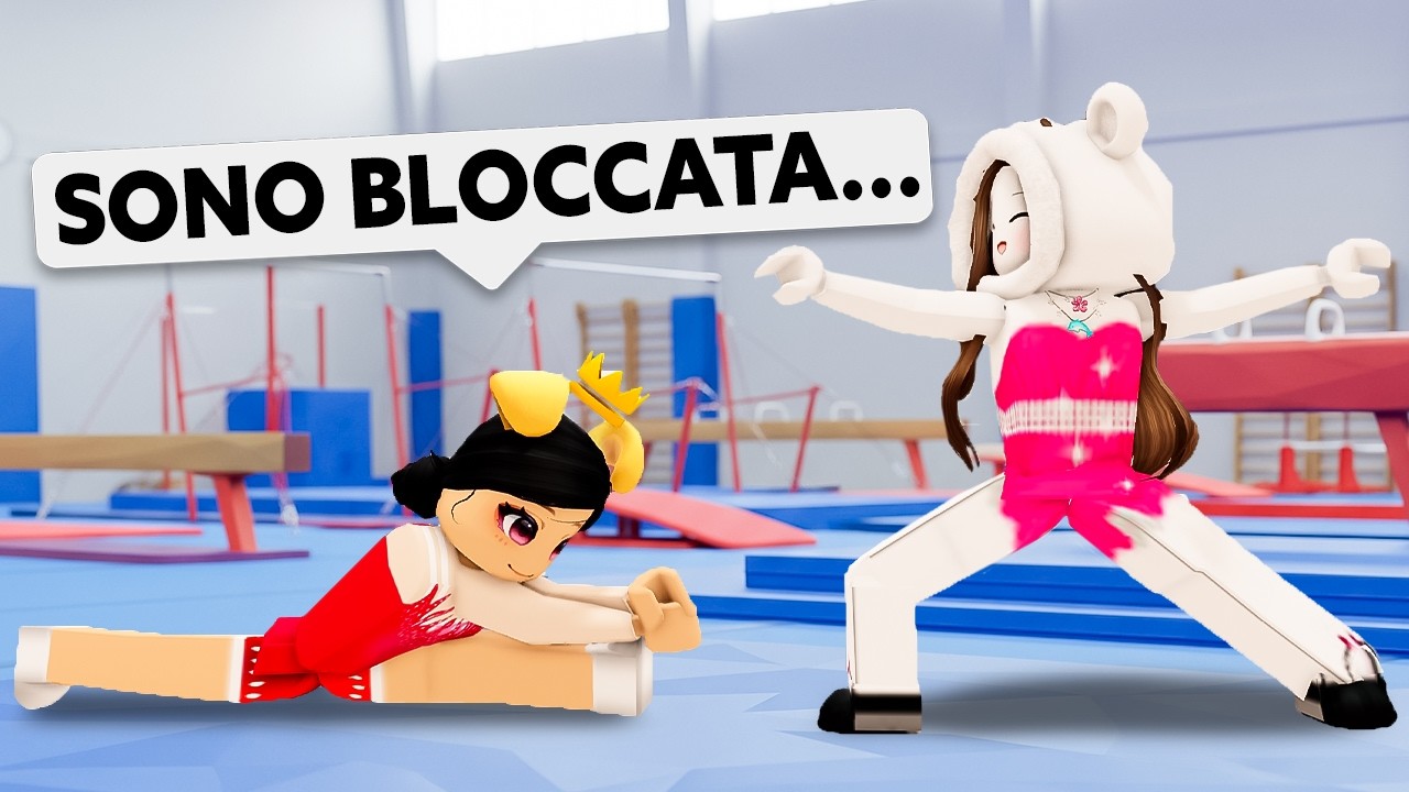 PORTO LA MIA MIGLIORE AMICA A GINNASTICA ARTISTICA SU ROBLOX!