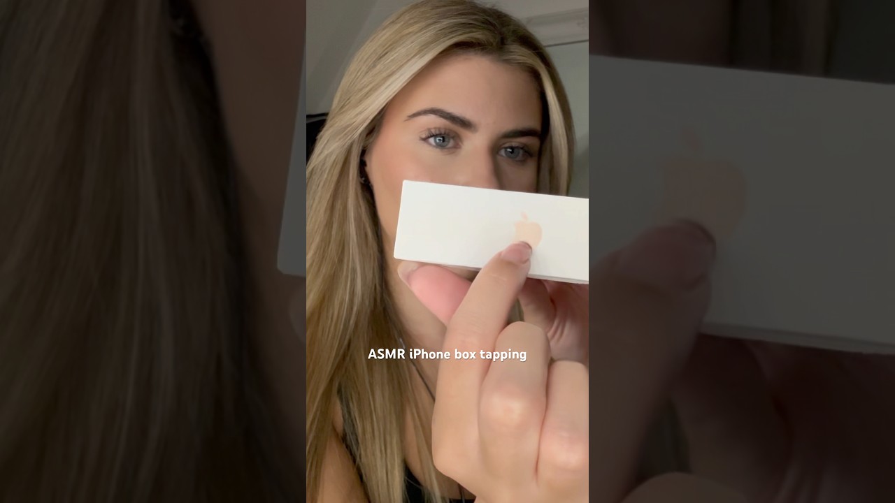 iPhone box tapping 🫶🏼 