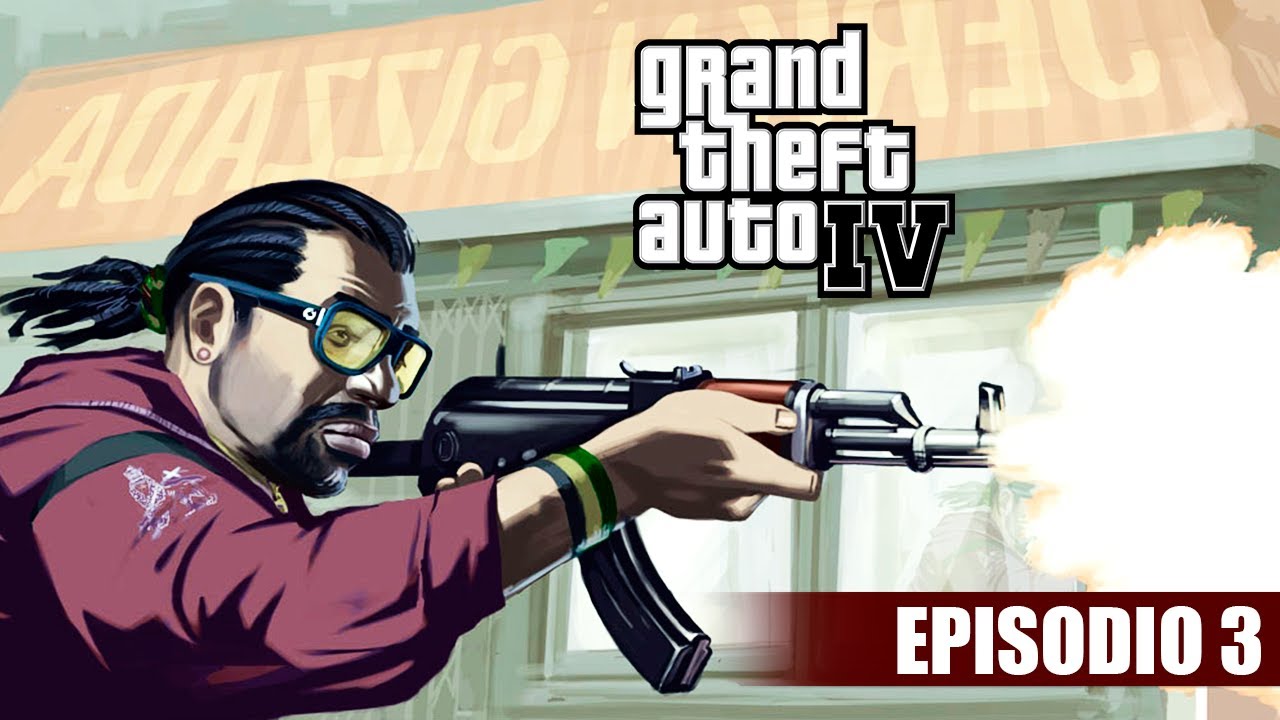 GTA IV #3 | LITTLE JACOB PRIMEIRA ARMA DEU CEGADA (GTA 4 EM PORTUGUÊS)
