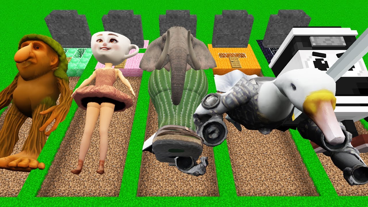 YANLIŞ BRR BRR PATAPİM GİZLİ MEZAR EVİNİ SEÇERSEN ÖLÜRSÜN - 😱 Minecraft