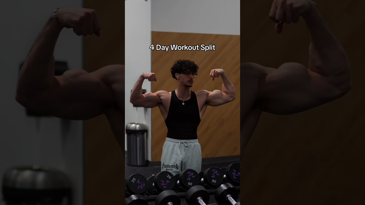 4 Day Workout Routine 🦾