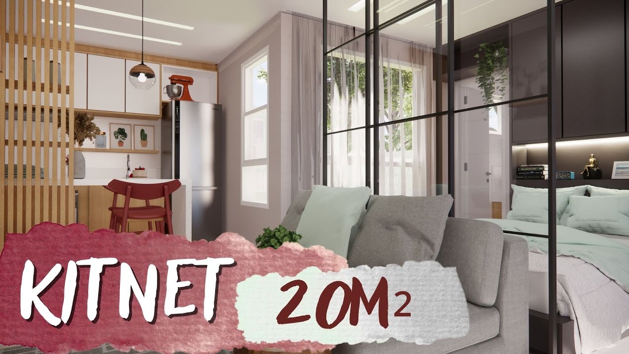 KITNET PEQUENA EM L COM 20m² (Casa super pequena e confortável)