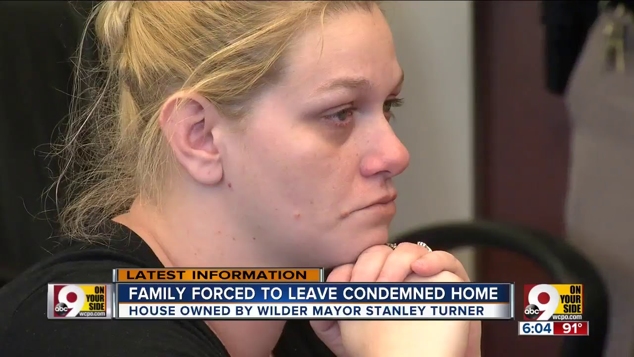 Family forced to leave condemned home