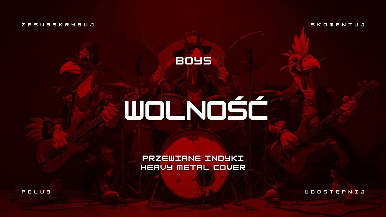 🔥 Boys - Wolność - 1991 (ale to heavy metal cover) 🦃🤘 HIT | Przewiane Indyki