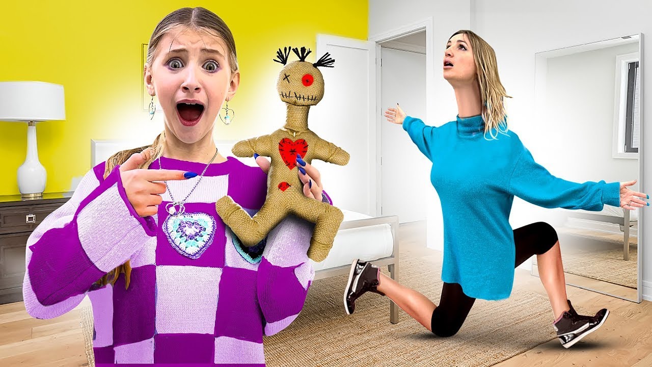 Prankuji MAMU VUDU PANENKOU Výzva | Prank na mamu 🪡 🧸 | Slečna Nicole a přátelé