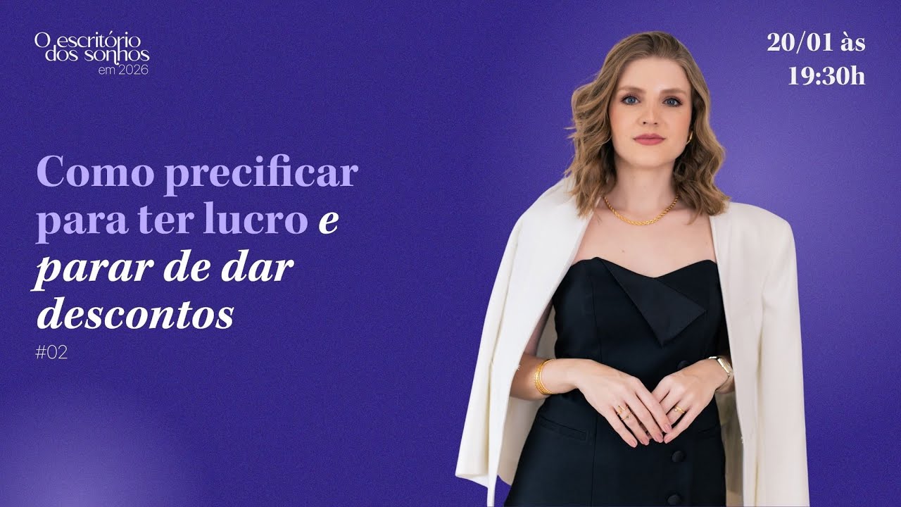 AULA 02 | Como precificar para ter lucro e parar de dar descontos
