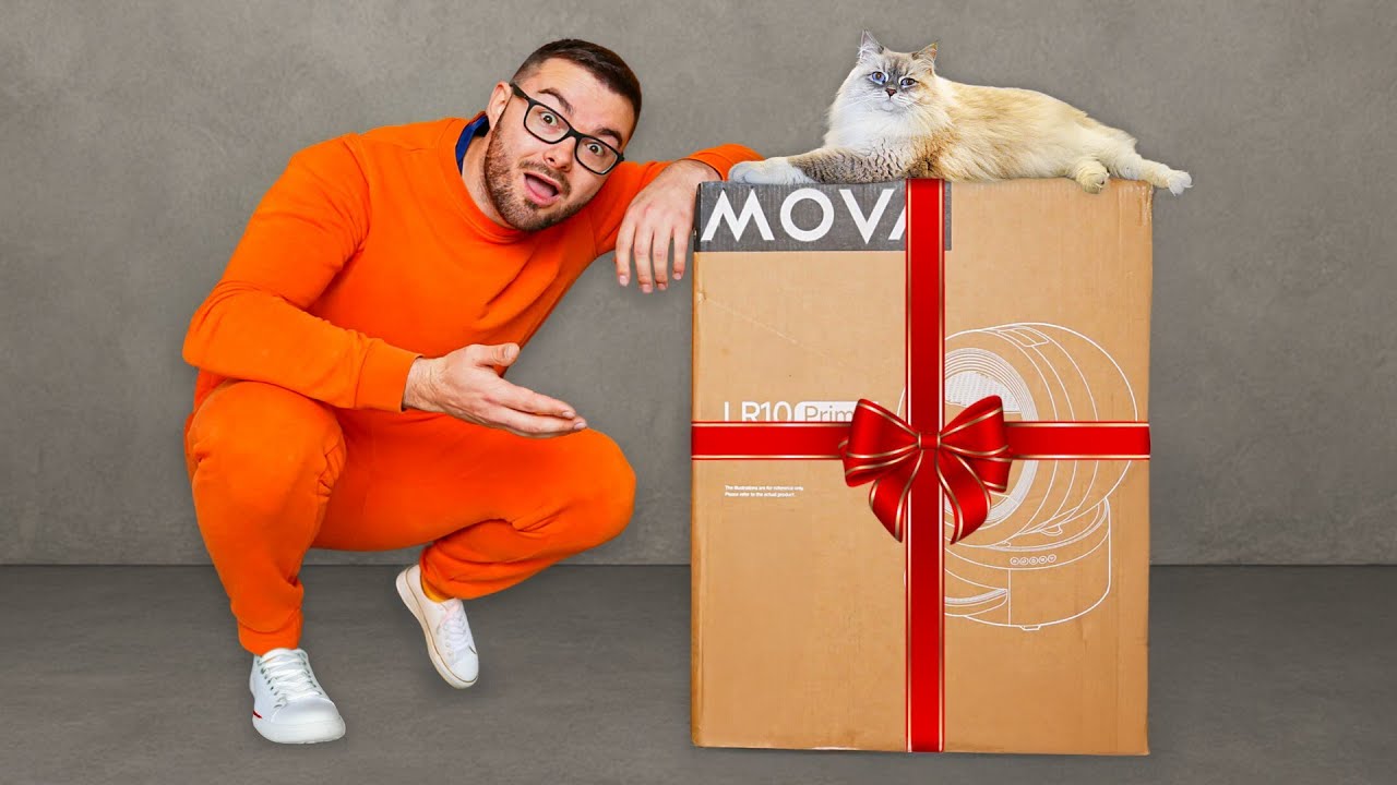 Je teste l'OBJET CONNECTÉ idéale pour CHAT ! (MOVA MeowgicPod LR10 Prime)