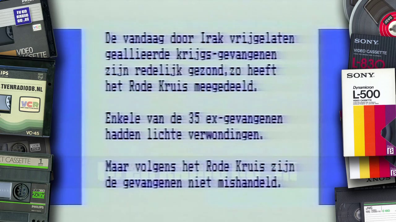 TV: Nieuws voor Doven en Slechthorenden (19910305)