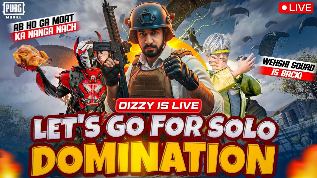 Top Tier Gameplay 🔥 Ultimate Royale Rank Push | 7ExDIZZY LIVE | PUBG