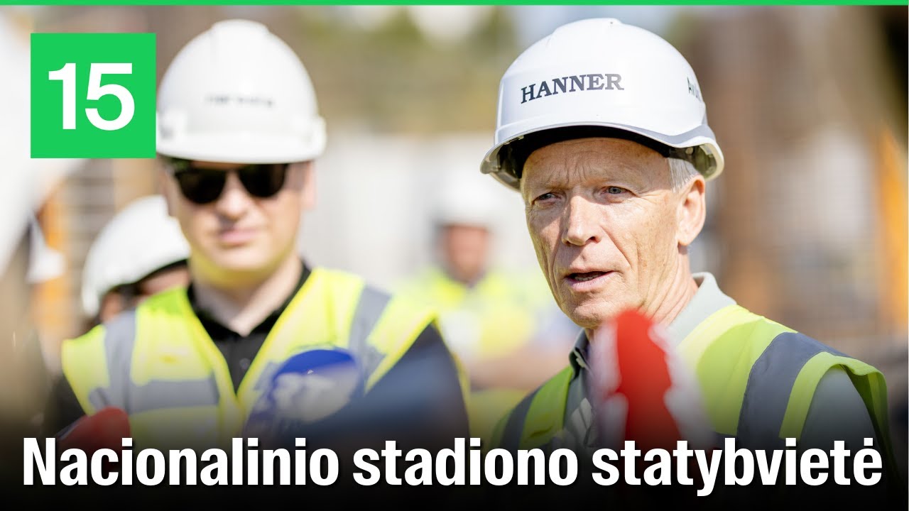 Įsileido į Nacionalinio stadiono statybvietę: „Pamatai baigti, teritorija išlyginta“