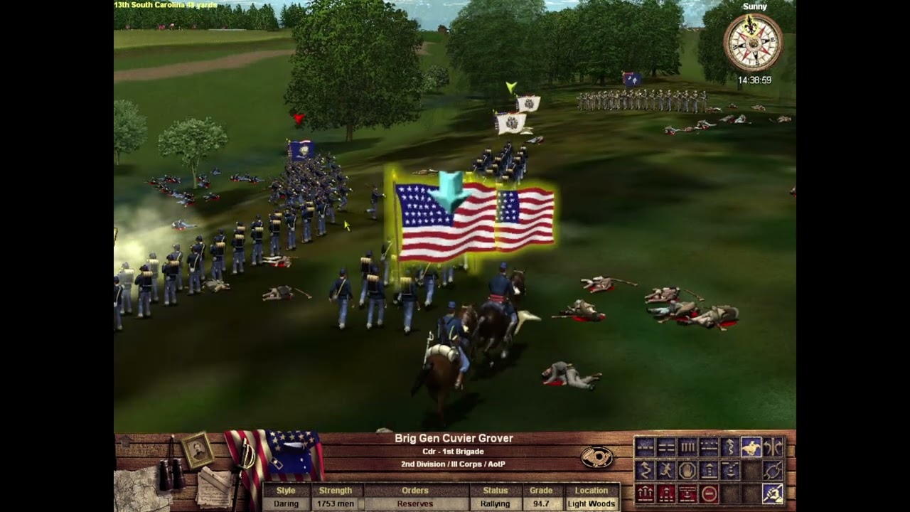 Take Command: 2nd Manassas - Grover - 'Fix Bayonets!' - Multiple failed attempts