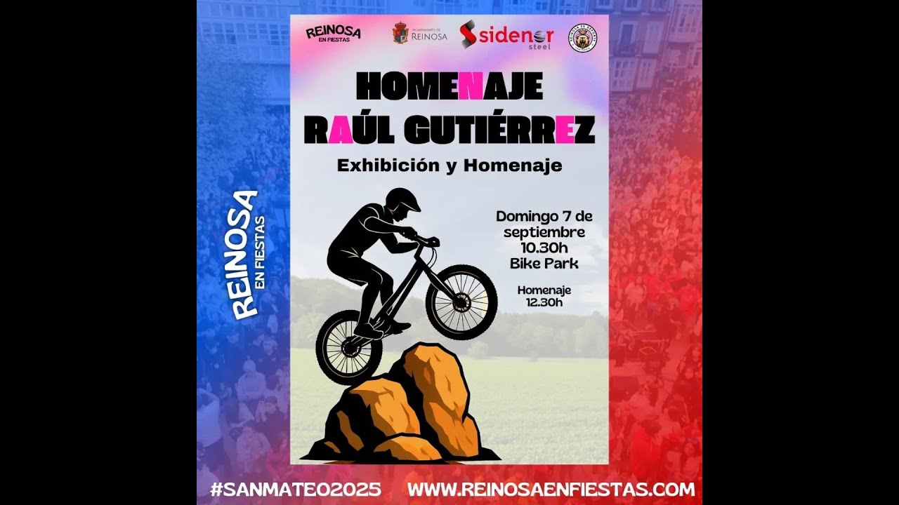 HOMENAJE A RAUL GUTIERREZ EN REINOSA 7-9-2025