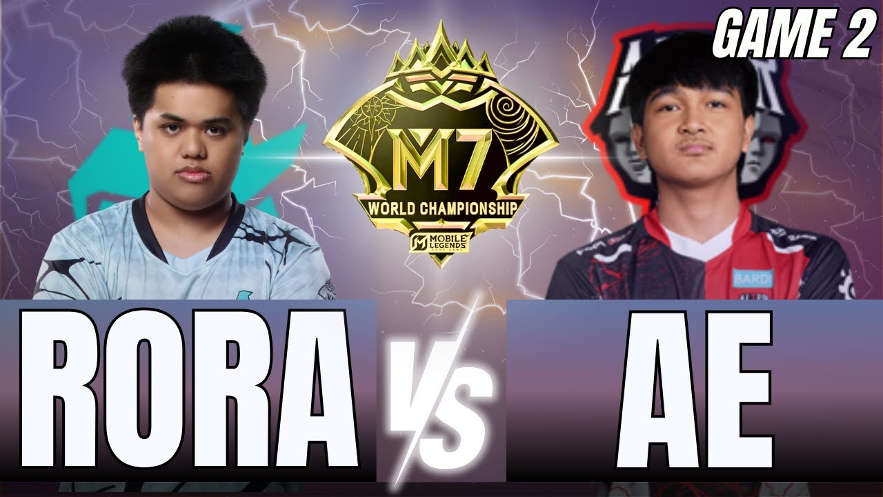 M7 WORLD CHAMPIONSHIP | KNOCKOUT STAGE DAY 9 | GAME 2 | RORA VS AE