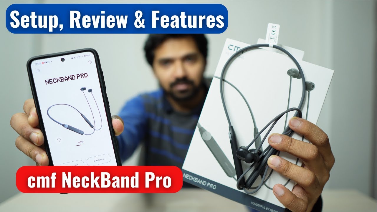 How to Use cmf NeckBand Pro - Review, Features & Setup in Hindi